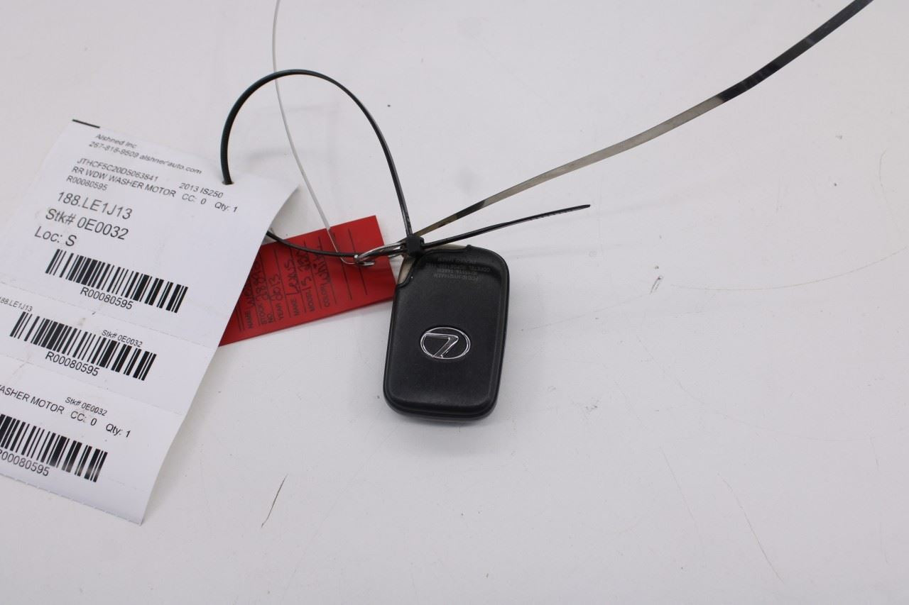 11-15 Lexus IS250 Smart Key Keyless Remote Entry Fob Transmitter 89904-30C60 OEM6