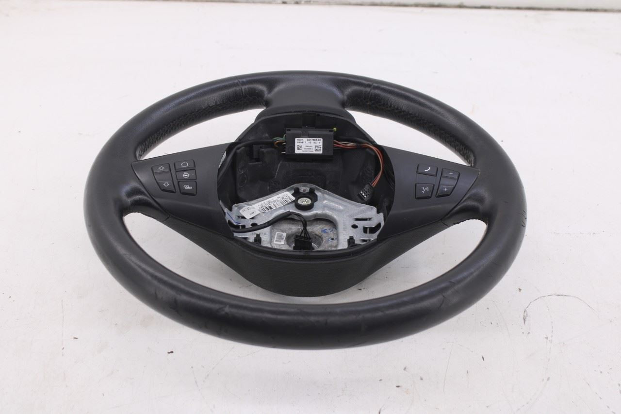 2007-2013 BMW X5 xDrive35i 3.0L AWD Steering Wheel Leather w/ Control Buttons5