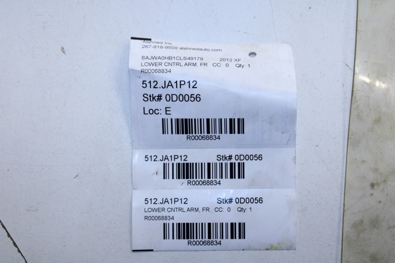 10-15 Jaguar XF Portfolio RWD Front Driver Left Side Lower Control Arm Set of 2 - Alshned Auto Parts
