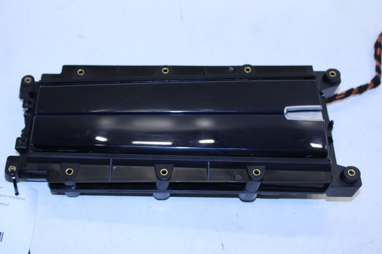 2010-16 Porsche Panamera 4 3.6L Rear 2nd Row Center Console Storage Compartment - Alshned Auto Parts