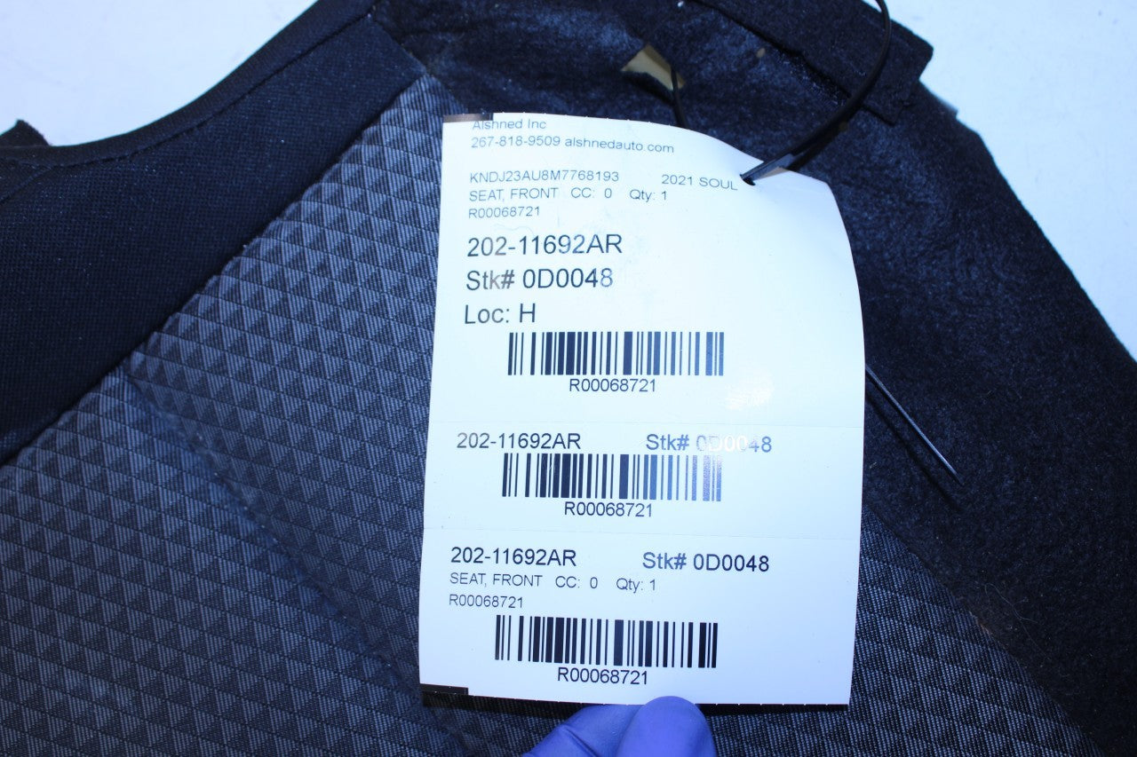 2020-22 Kia Soul LX 2.0L Front Right Side Seat Lower Cushion 88260-K0000SM6 OEM - Alshned Auto Parts