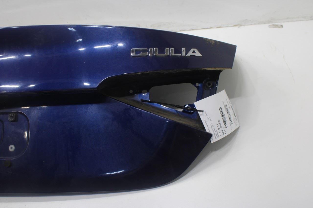 2017-2022 Alfa Romeo Giulia Ti AWD Rear Trunk Deck Lid Shell Panel R66015 *ReaD* - Alshned Auto Parts