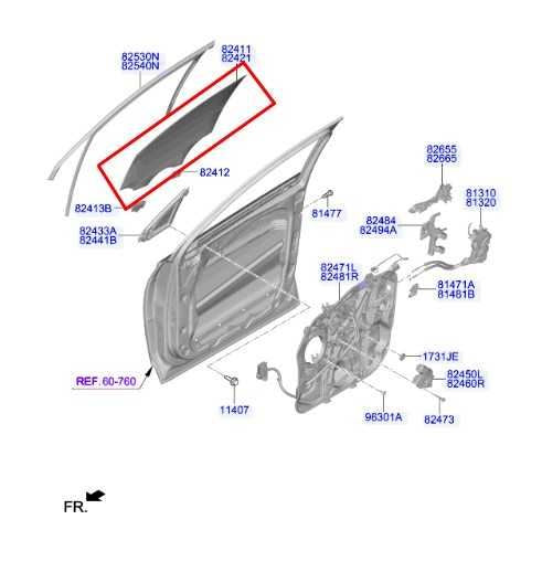 2019-2023 Hyundai Santa Fe Front Right Side Door Window Glass 82421-S2000 OEM - Alshned Auto Parts