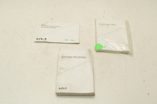 2023 Kia Sportage Owners Manual Set PJWO-EU24E OEM *ReaD* - Alshned Auto Parts