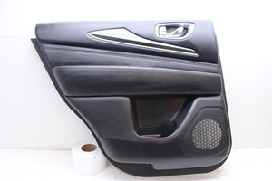 2016-2020 Infiniti QX60 Rear Left Driver Side Door Trim Panel 829A1-9NF0A OEM