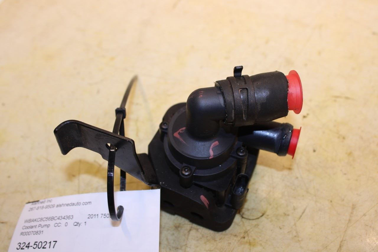 10-15 BMW 750Li xDrive 4.4L Engine Coolant Auxiliary Water Pump 64119239313 OEM - Alshned Auto Parts