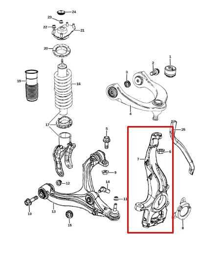 2016-21 Jeep Grand Cherokee Front Right Side Spindle Knuckle Hub 04877658AD OEM - Alshned Auto Parts