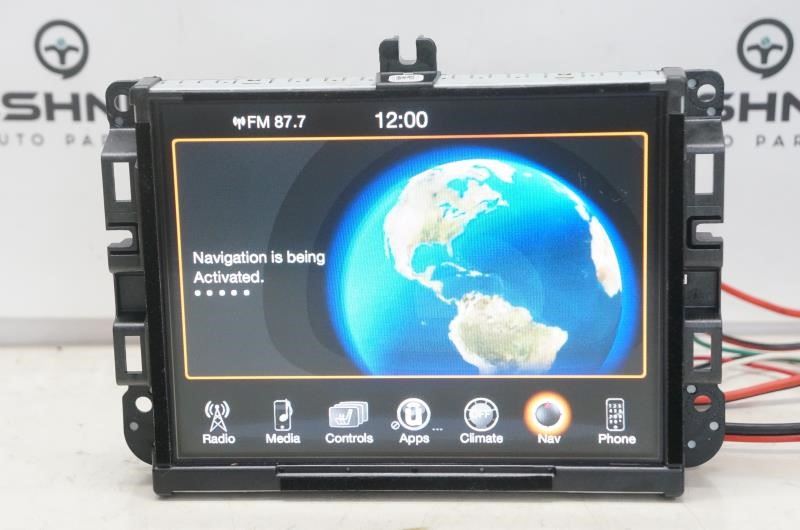 2015 Jeep Grand Cherokee 8.4'' Display Uconnect Navi Radio Receiver 68238619AE - Alshned Auto Parts