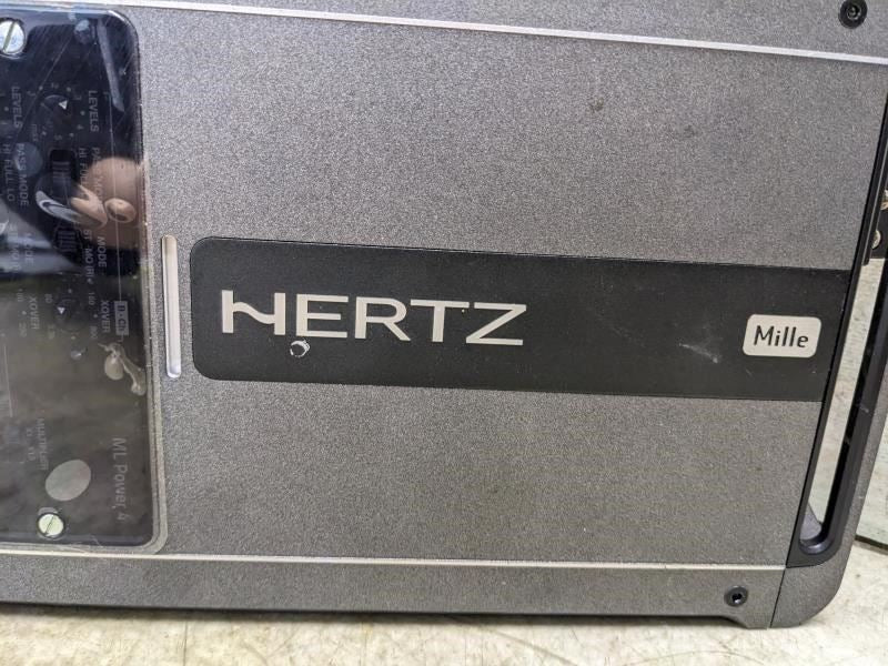 Hertz Mille ML Power 4 Power Amplifier 4 Channel - Alshned Auto Parts