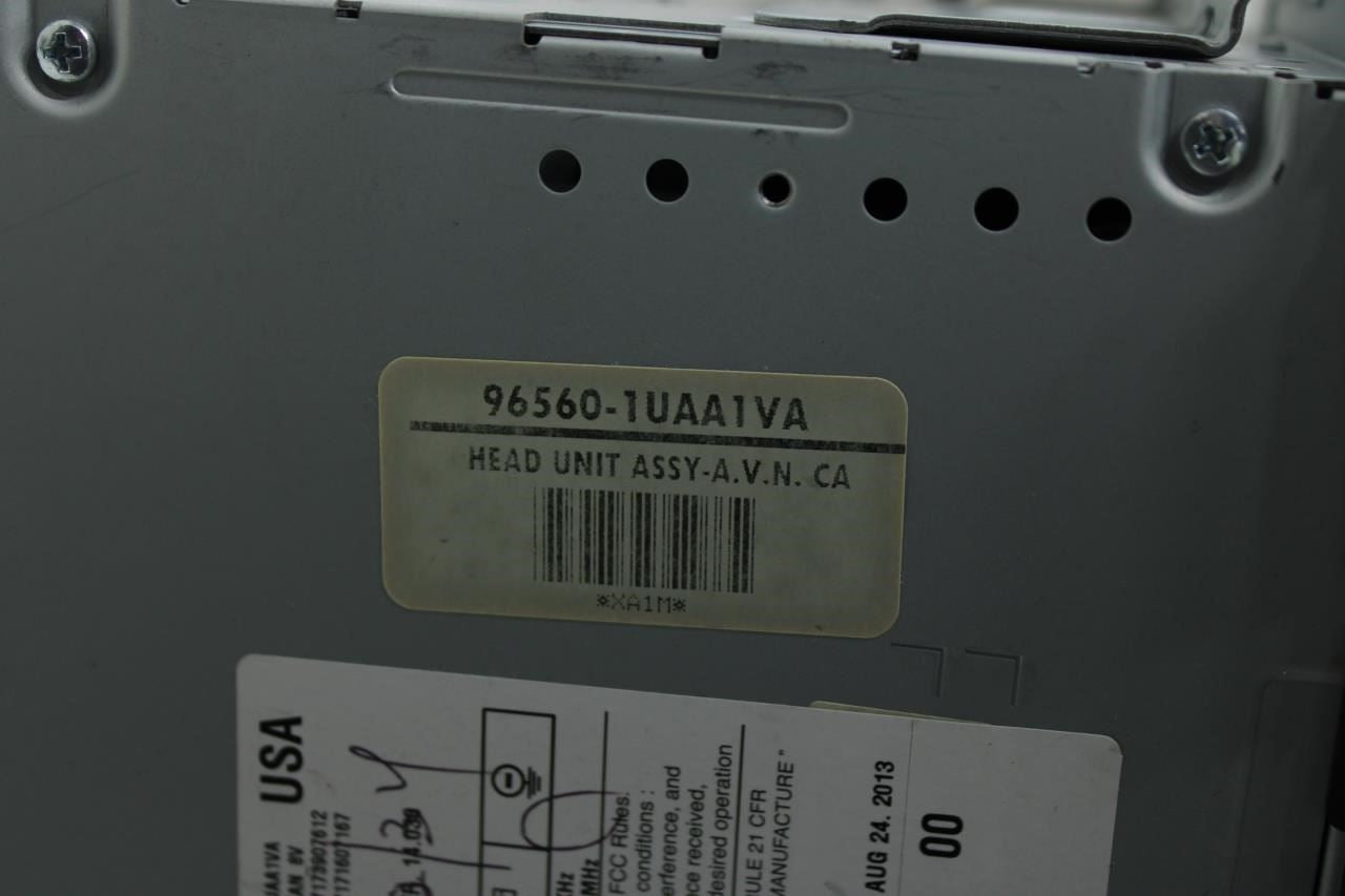 14-15 Kia Sorento Audio Equipment Radio Navi Receiver w Display 96560-1UAA1VA - Alshned Auto Parts