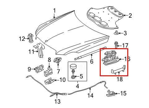 10-16 Mercedes-Benz E350 Sport 4MATIC FR RH and LH Hood Hinge Set w/ Hinge Cover - Alshned Auto Parts