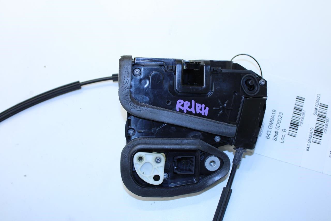 2017-2023 GMC Acadia SLT-1 Rear Right Door Lock Latch Actuator 13546574 OEM - Alshned Auto Parts