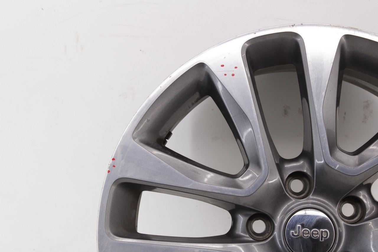 17-18 Jeep Grand Cherokee Aluminum Wheel R20x8J 5 V Spoke 5XL06TRMAA OEM *ReaD* - Alshned Auto Parts