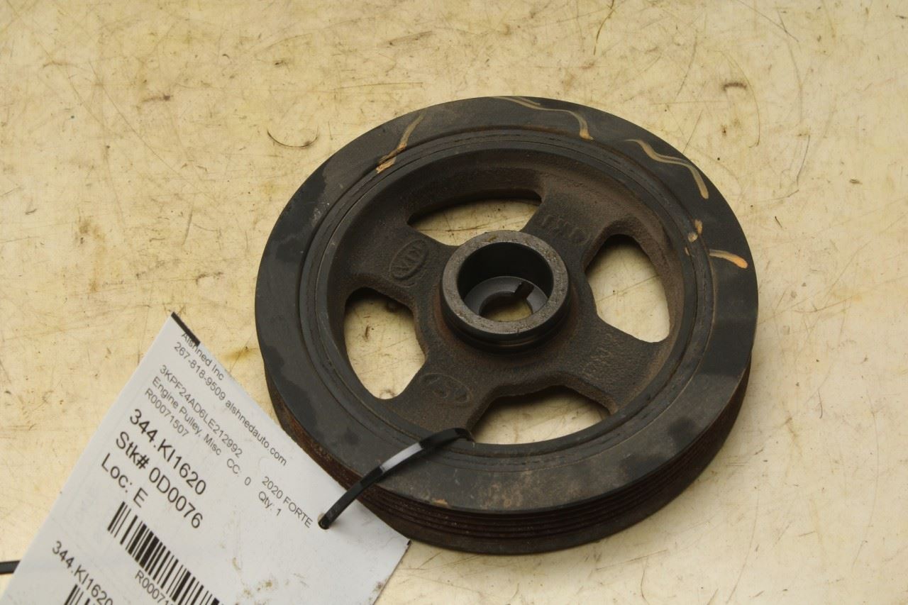 2019-24 Kia Forte LXS 2.0L Engine Crankshaft Pulley Vibration Damper 23124-2E003 - Alshned Auto Parts