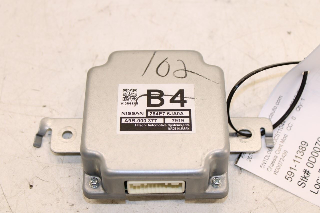 2016-2019 Infiniti QX60 Driver Assist System ADAS Control Module 284E7-6JA0A OEM - Alshned Auto Parts