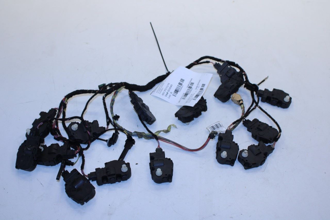 2010-2016 Porsche Panamera HVAC Blend Door Actuator Motor Set with Wire Harness - Alshned Auto Parts