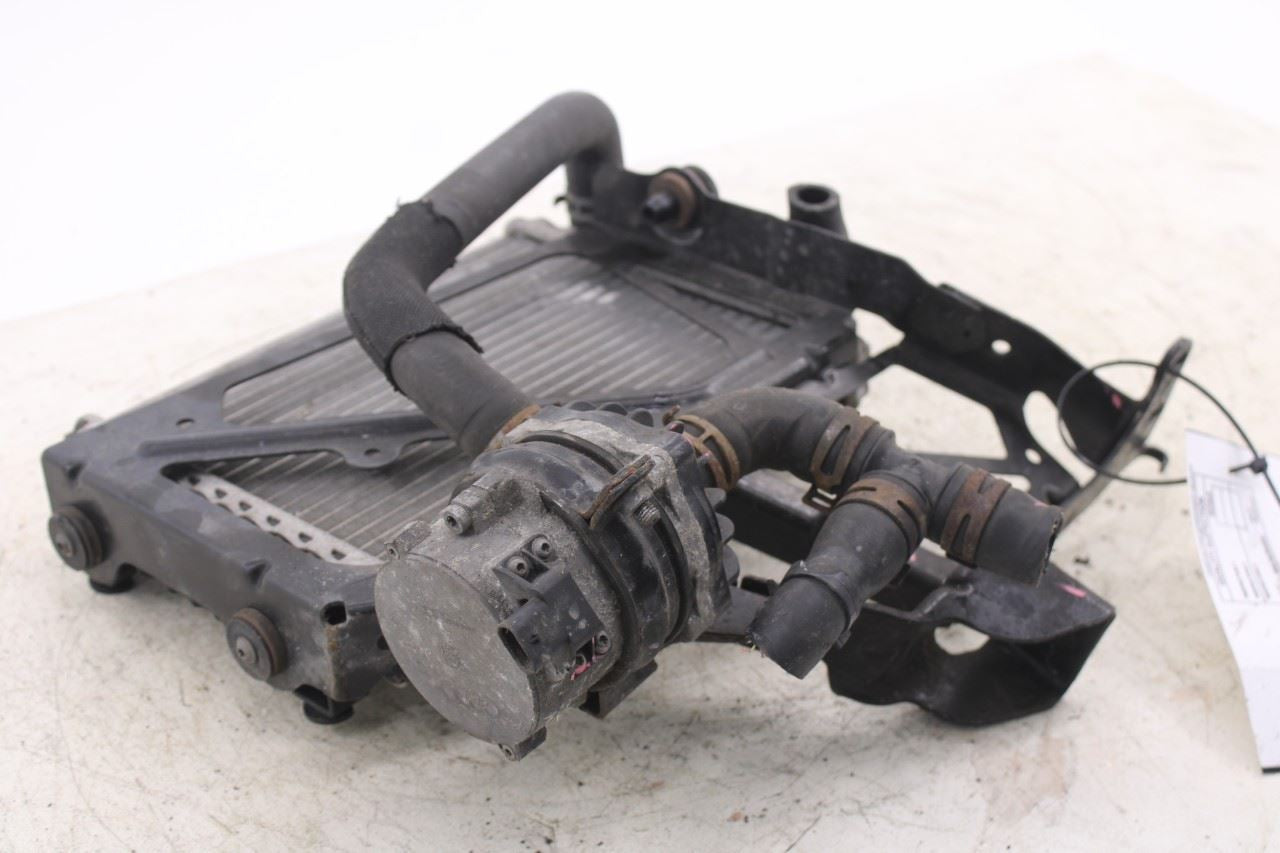 2012-15 Audi A7 Premium 3.0L AWD Auxiliary Left Side Cooling Radiator w/ Bracket8
