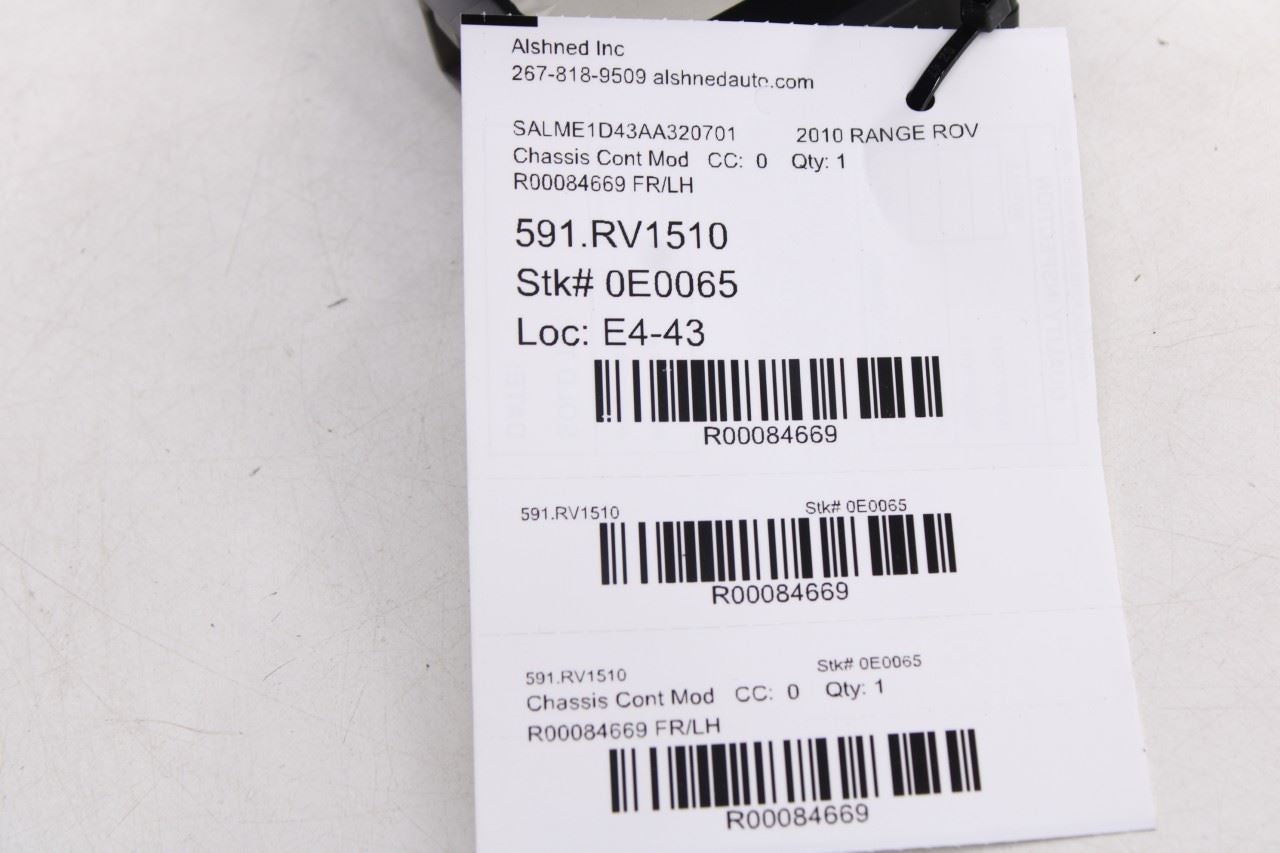 2010-2012 Land Rover Range Rover HSE Front Left Side Seat Memory Control Module - Alshned Auto Parts