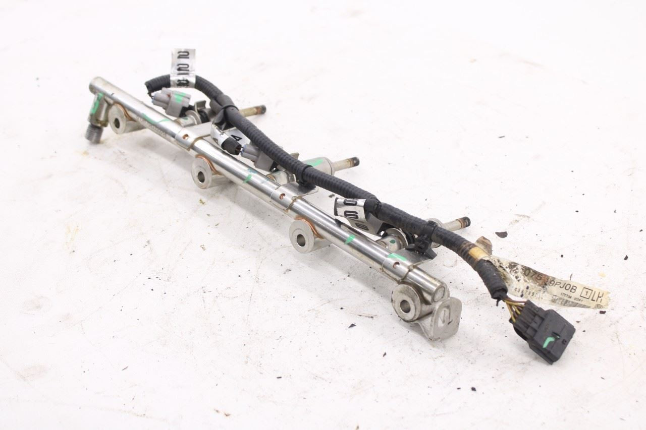 2017-20 Infiniti QX60 3.5L 6 cyl Left Side Fuel Rail with Injectors 17521-6KA0B7