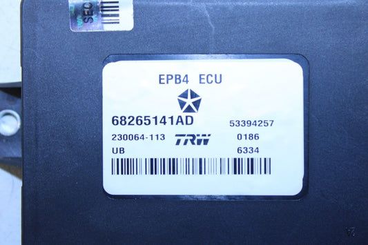 2014-18 Jeep Cherokee 75th Anniversary Parking Brake Control Module 68265141AD - Alshned Auto Parts