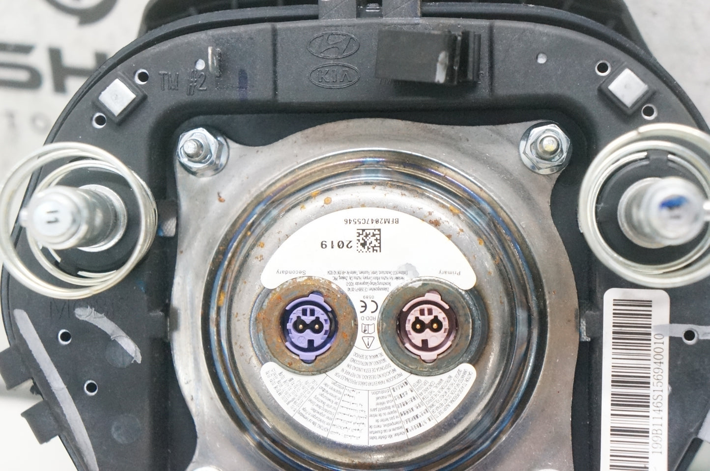 2019-2023 Hyundai Santa Fe Left Driver Steering Wheel Air Bag 80100S2000NNB OEM - Alshned Auto Parts