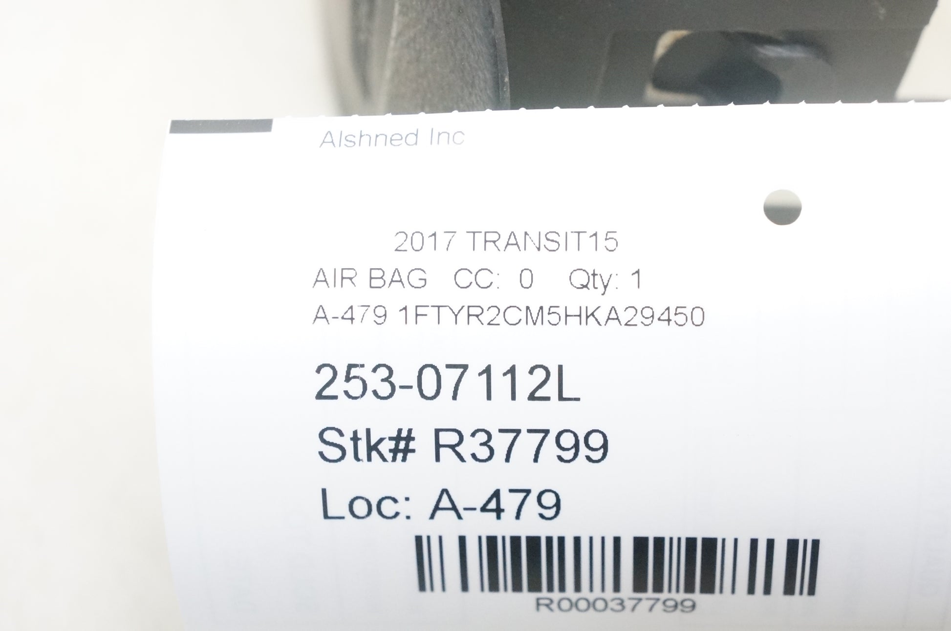 2015-2019 Ford Transit 150 250 350 Left Driver Steering Wheel Air Bag CK41-14042B85-AD35B8 OEM - Alshned Auto Parts