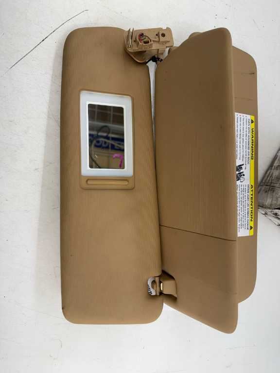 11-18 Porsche Cayenne S Front Right and Left Side Sun Visor Set w/ Mirror *ReaD*8