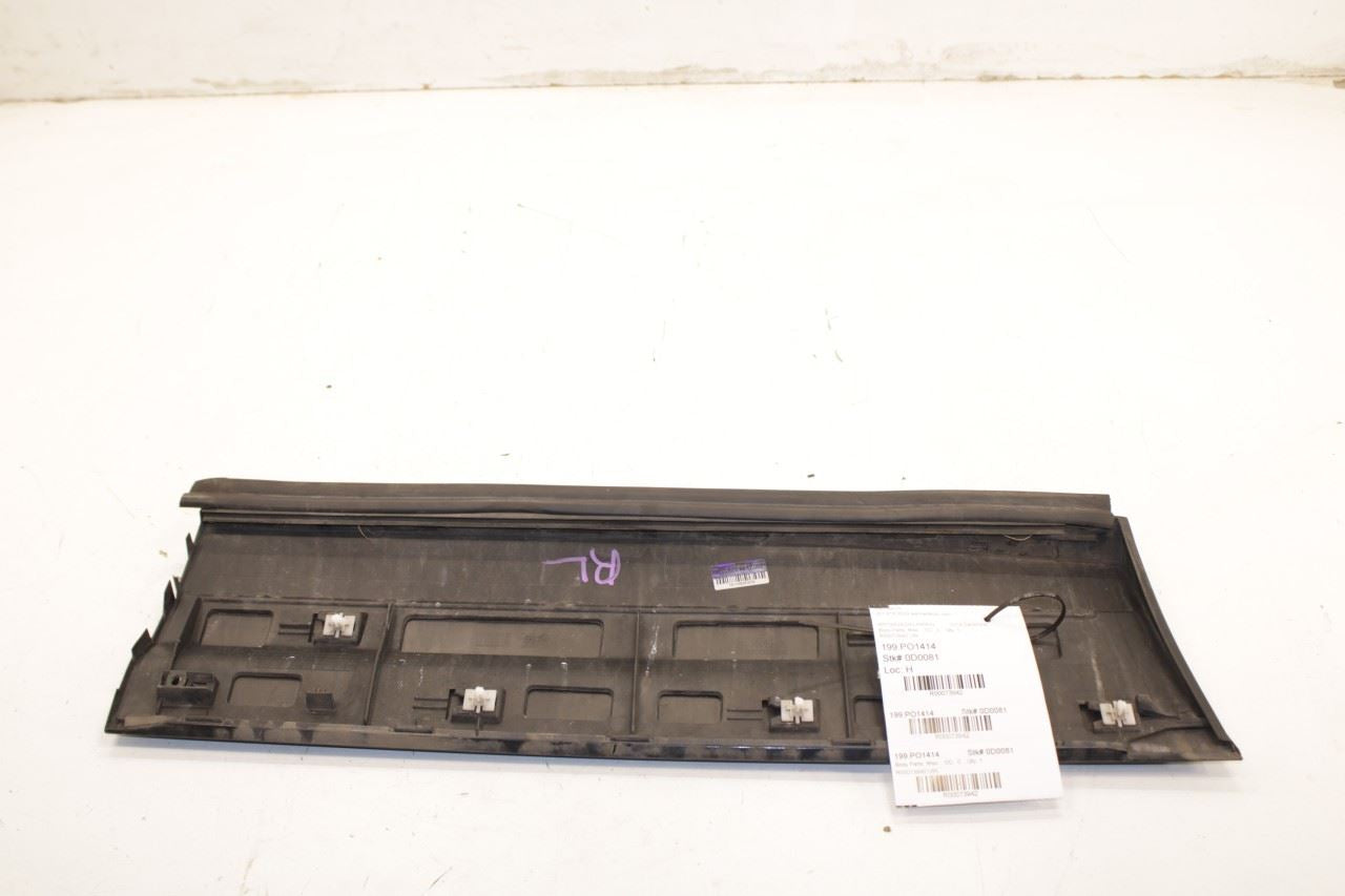 11-18 Porsche Cayenne Platinum Rear Driver Left Side Door Lower Exterior Molding - Alshned Auto Parts