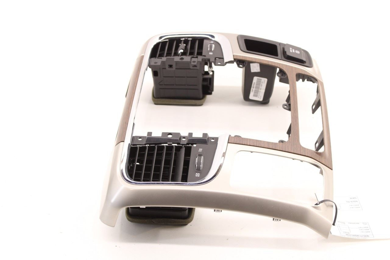 2013-2018 RAM 1500 Laramie Dash Center Screen Bezel Trim w/ Air Vent Grilles - Alshned Auto Parts