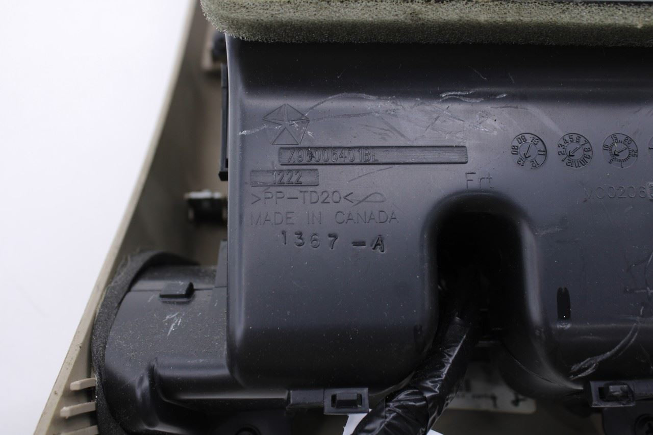 2014-2021 Jeep Grand Cherokee Rear Center Console End Cap Back Panel C01691009BA10