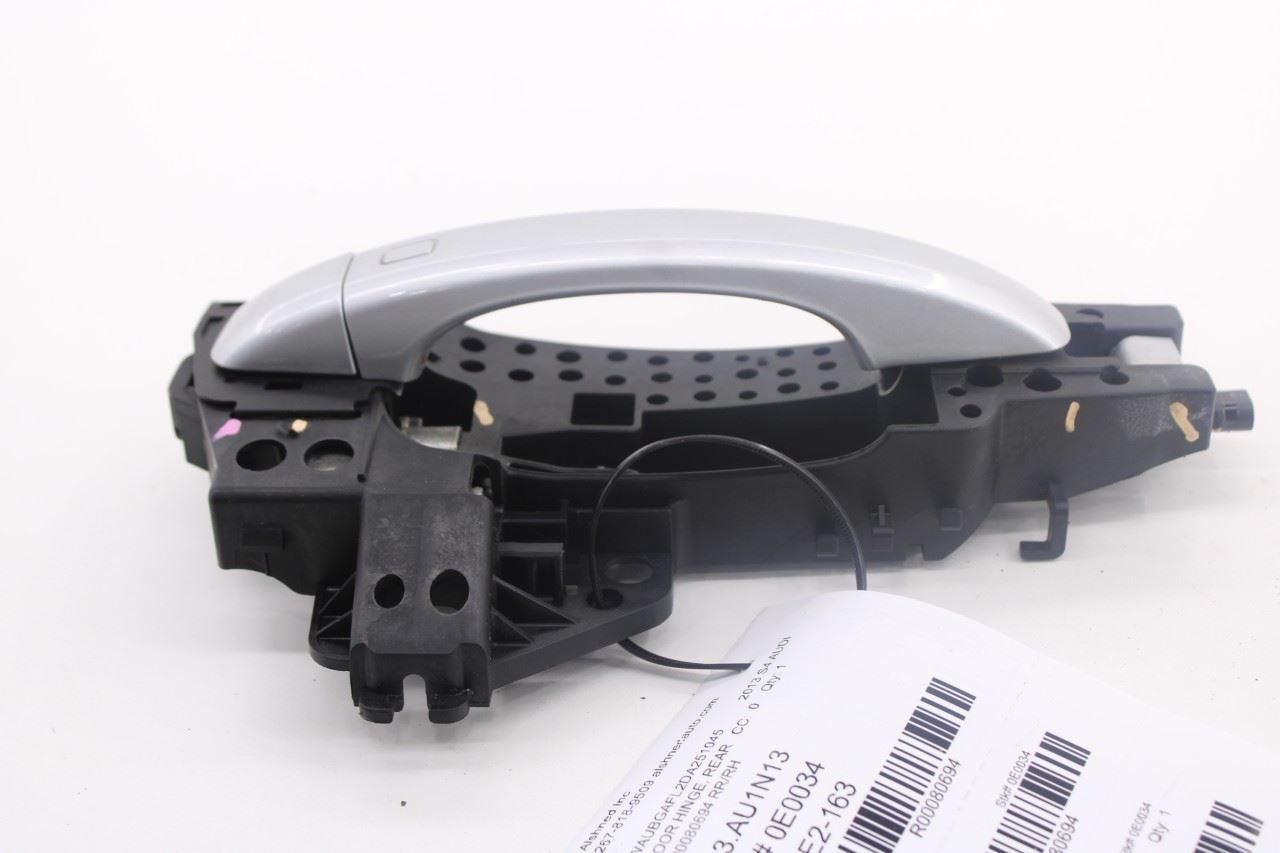 2010-16 Audi S4 Premium Plus 3.0L Rear Passenger Right Side Door Exterior Handle - Alshned Auto Parts