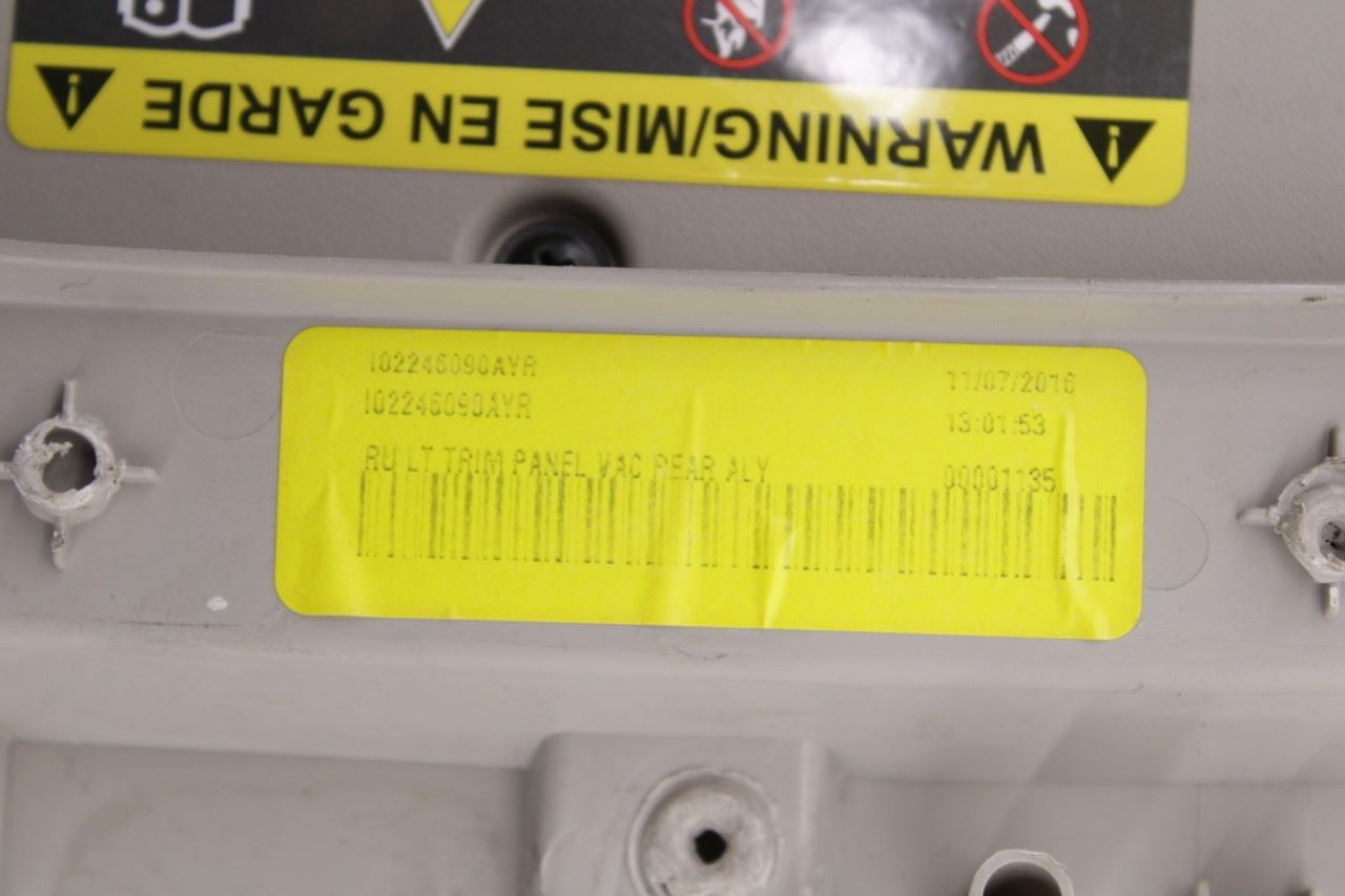 2017-2020 Chrysler Pacifica Limited Rear Left Side Cargo Door Trim Panel *ReaD* - Alshned Auto Parts