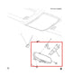 2014-19 Chevrolet Silverado 1500 Work Truck 2WT Interior Rear View Mirror *ReaD*1