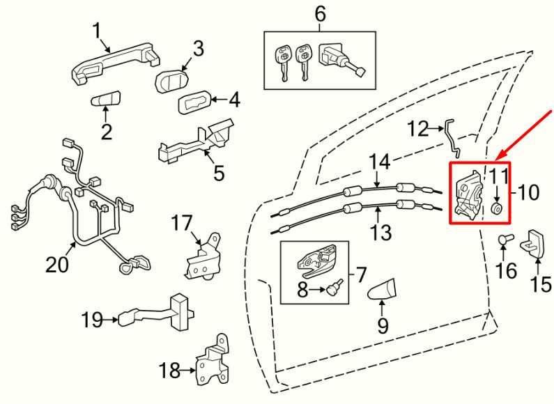 2016-2023 Toyota Tacoma Limited Front Left Door Lock Latch Actuator 69040-07020 - Alshned Auto Parts