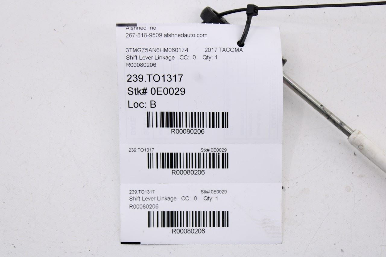 15-23 Toyota Tacoma Limited 4WD Auto Transmission Gear Shift Lever Control Cable - Alshned Auto Parts