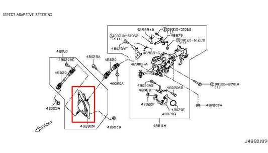 2016-24 Infiniti Q50 Premium Steering Column Intermediate Shaft Adaptive Clutch - Alshned Auto Parts