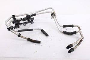 11-18 Porsche Cayenne S 4.8L AWD Engine Coolant Hose Tube Pipe Set w/ Water Pump
