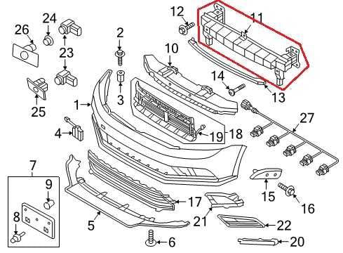 2015-2018 Volkswagen Jetta Sport Front Bumper Impact Bar Beam 5C6-807-109-F OEM1
