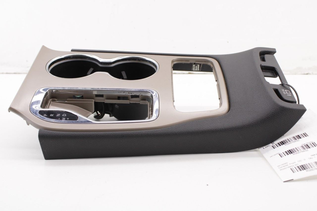 17 Jeep Grand Cherokee Summit Center Console Shifter Cover Panel Trim 5VK201T9AE - Alshned Auto Parts
