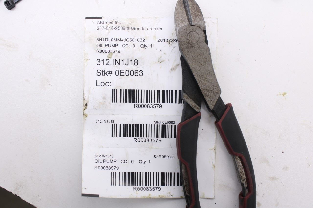 2016-2020 Infiniti QX60 3.5L Engine Motor Oil Pump 15010-6KA0A OEM - Alshned Auto Parts