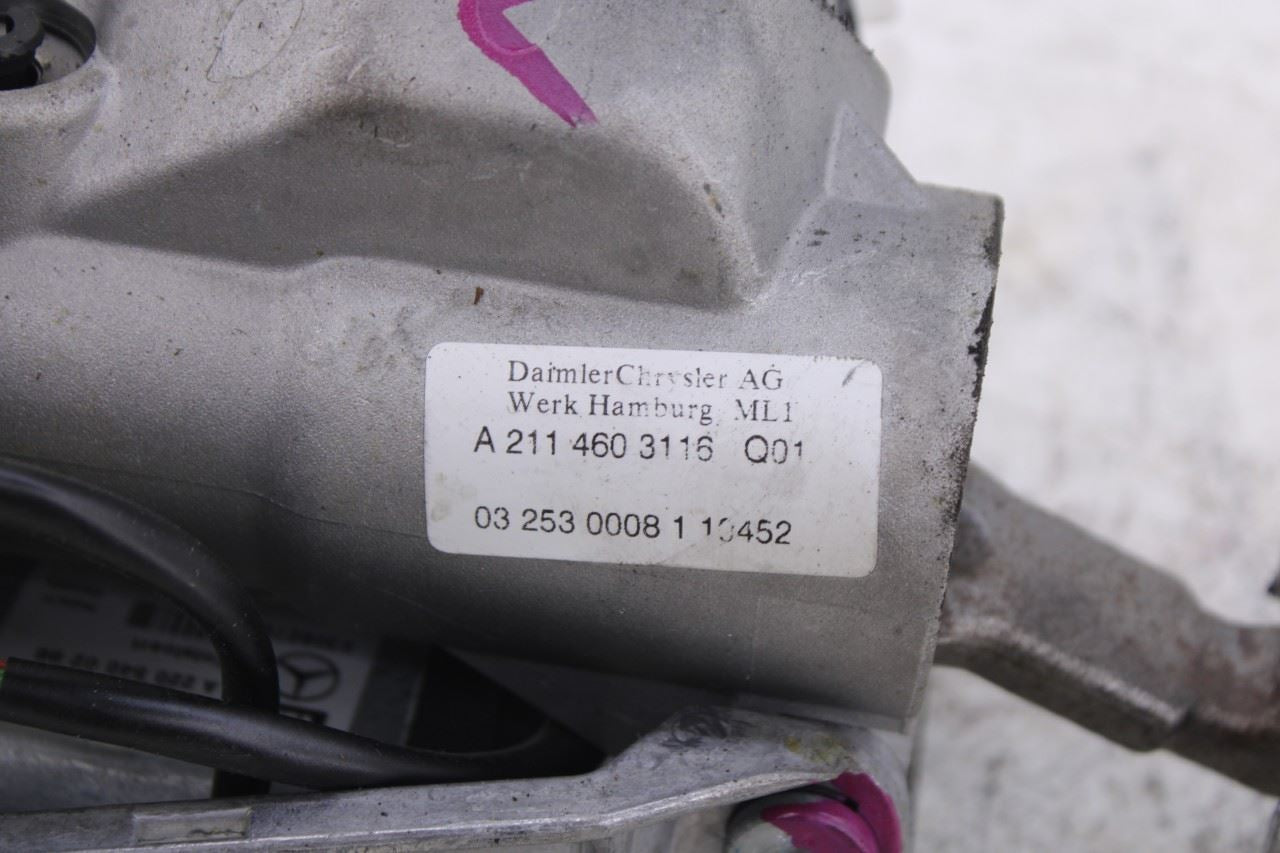 2003-06 Mercedes-Benz E500 5.0L Power Steering Column Assembly 211-460-31-16 OEM13