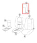 2012-21 Jeep Grand Cherokee Limited 3.6L Front Left or Right Side Seat Headrest1