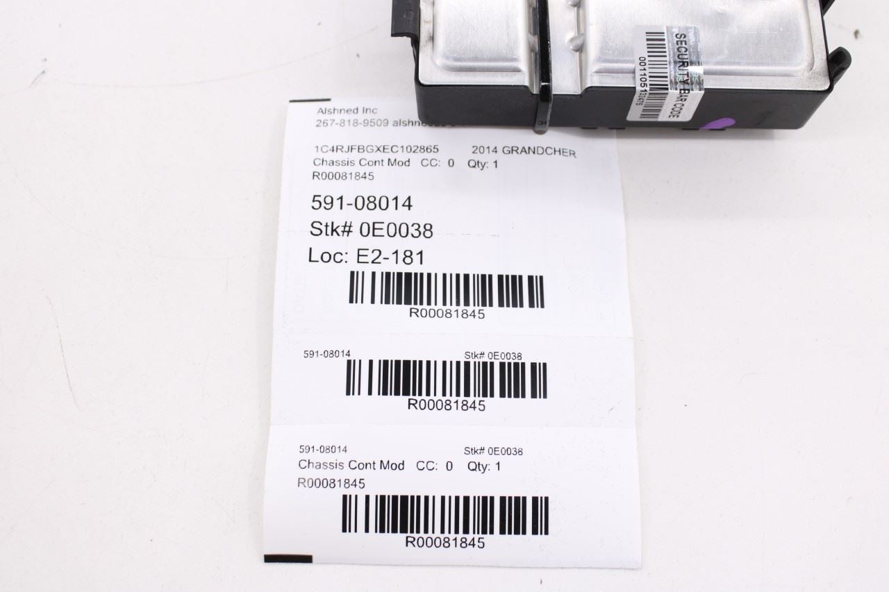 2014-2022 Jeep Grand Cherokee Limited Power Liftgate Back Door Control Module10