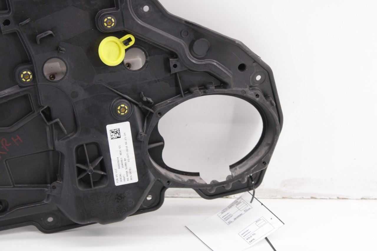 17-24 Chrysler Pacifica Limited Rear Right Side Door Window Regulator w/ Carrier - Alshned Auto Parts