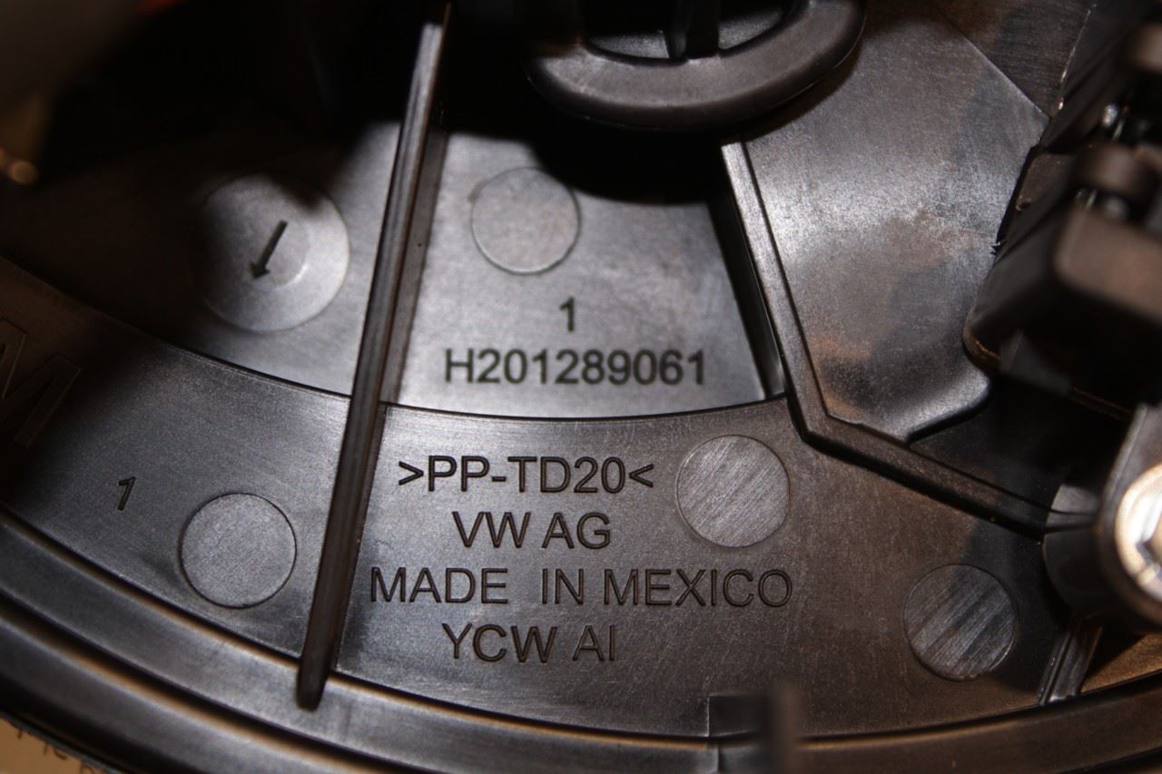 2018-2024 Volkswagen Atlas S 3.6L Front HVAC AC Blower Fan Motor 3QF-819-021 OEM - Alshned Auto Parts