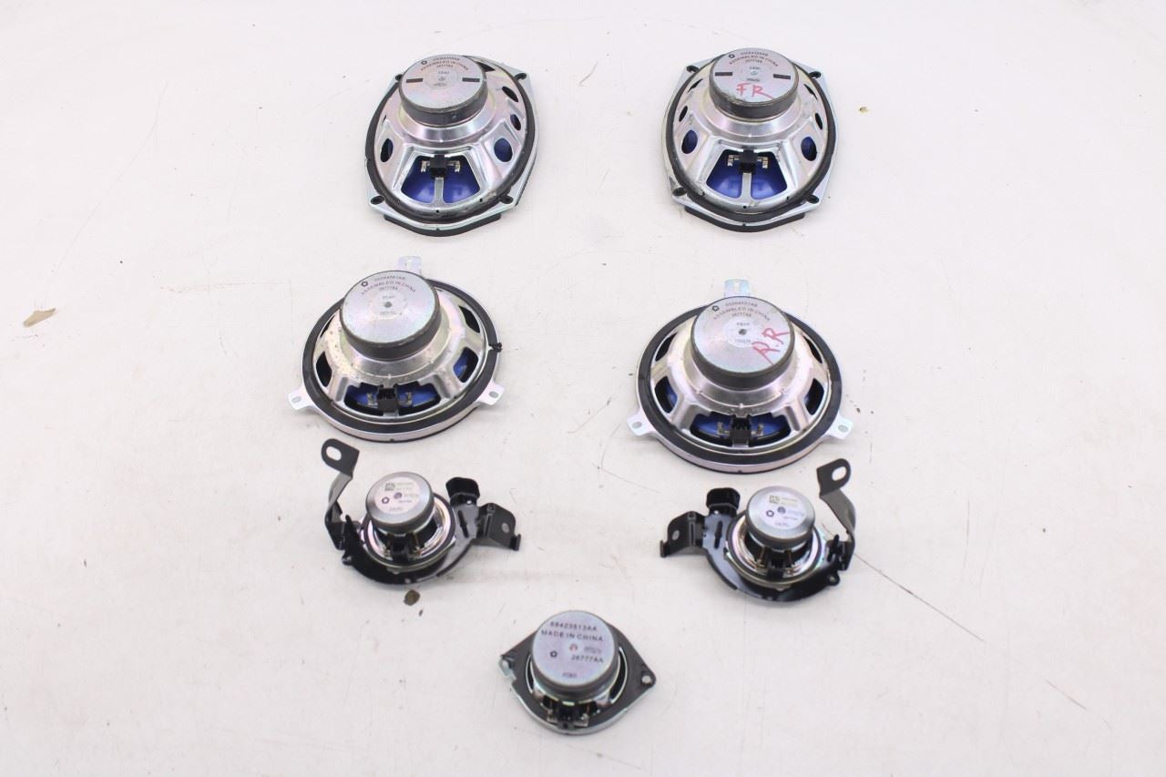 2016-2021 Jeep Grand Cherokee Laredo X 4x4 Audio Sound Speaker Set of 79