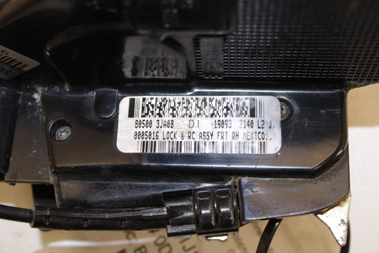 2014-2020 Infiniti QX60 Pure Front Right Door Lock Latch Actuator 80500-3JA0B - Alshned Auto Parts