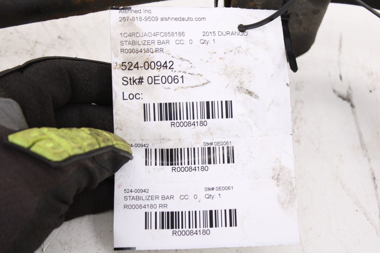 2011-2015 Dodge Durango SXT AWD Rear Stabilizer Sway Anti-Roll Bar 68184507AA - Alshned Auto Parts