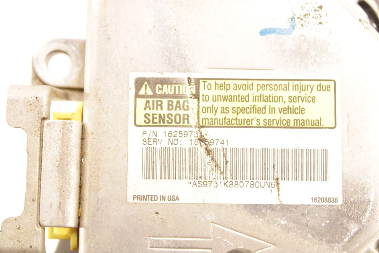 1997-1998 Chevrolet Corvette Air Bag SRS Restraints Computer Control Module 16259731 OEM - Alshned Auto Parts