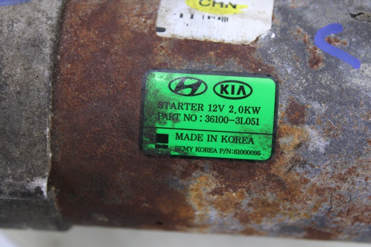 2018-2023 KIA Stinger GT2 AWD 3.3L Engine Starter Motor 36100-3L051 OEM - Alshned Auto Parts